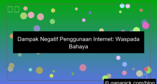 gambar dampak negatif penggunaan internet