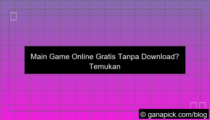 visual game online gratis tanpa download