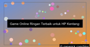 game online ringan untuk hp kentang