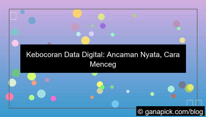 visual kebocoran data digital