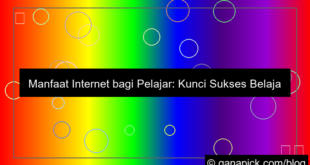 grafik manfaat internet bagi pelajar