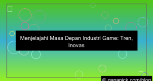 masa depan industri game