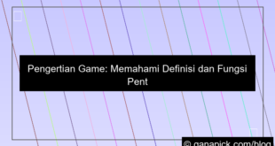 pengertian game dan fungsinya