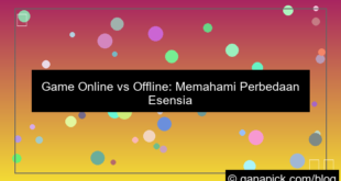 perbedaan game online dan offline