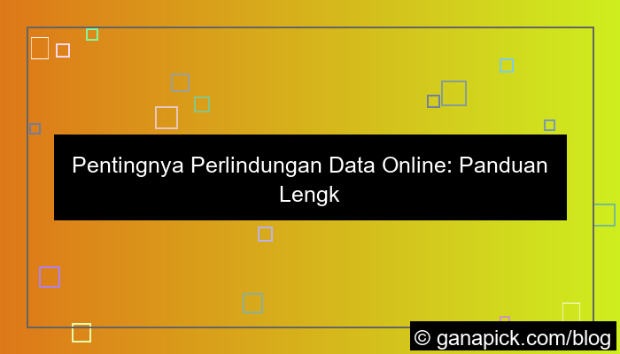 perlindungan data online