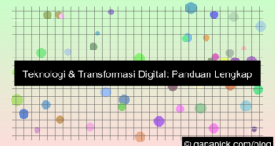 ilustrasi teknologi dan transformasi digital