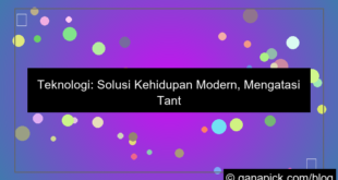 desain teknologi sebagai solusi kehidupan