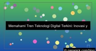tren teknologi digital terkini